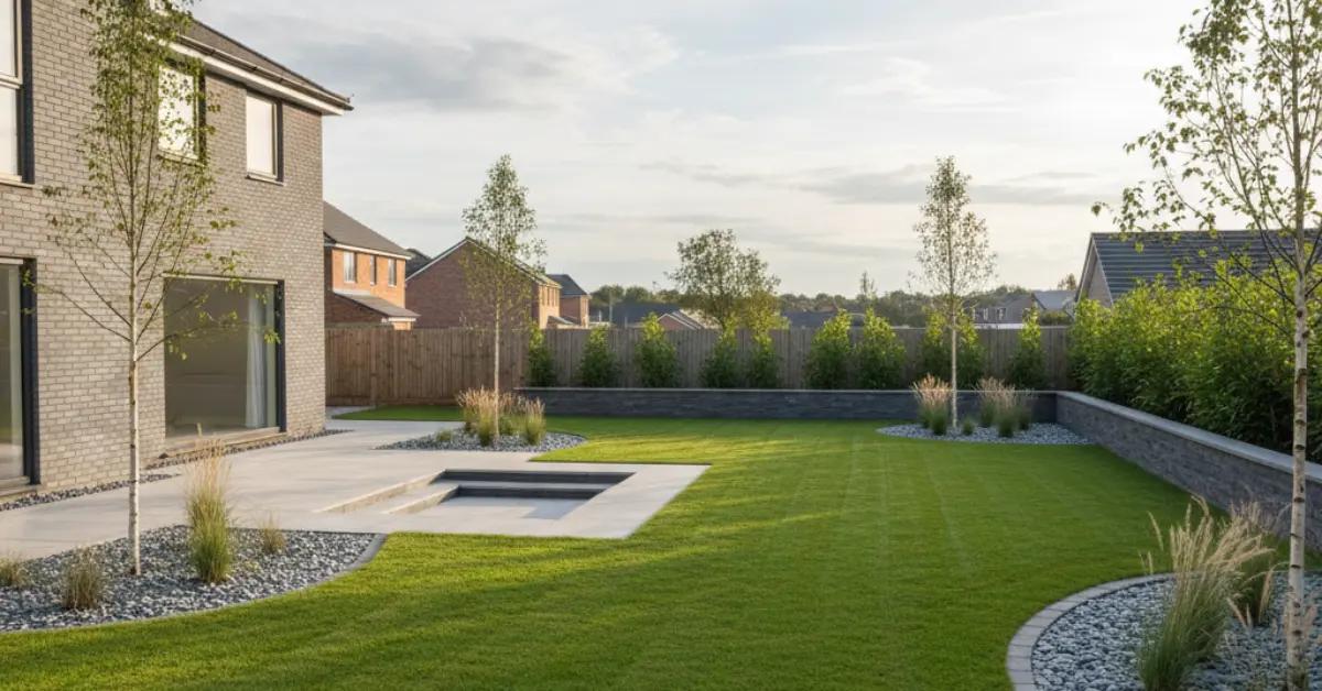 Prairie-style planting border, Beeston